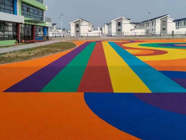 娄底市塑胶跑道维修塑胶地坪 - 厂家
